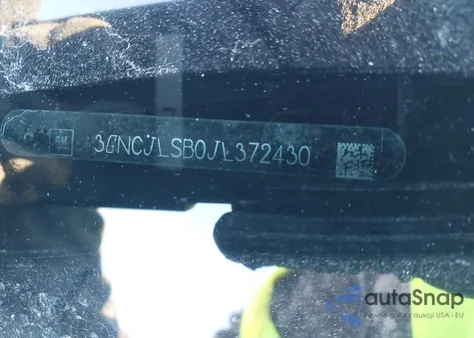 2018 Chevrolet Trax Lt из США, поврежденный, VIN 3GNCJLSB0JL372430